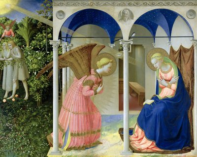 Die Verkündigung, 1426 von Fra Angelico